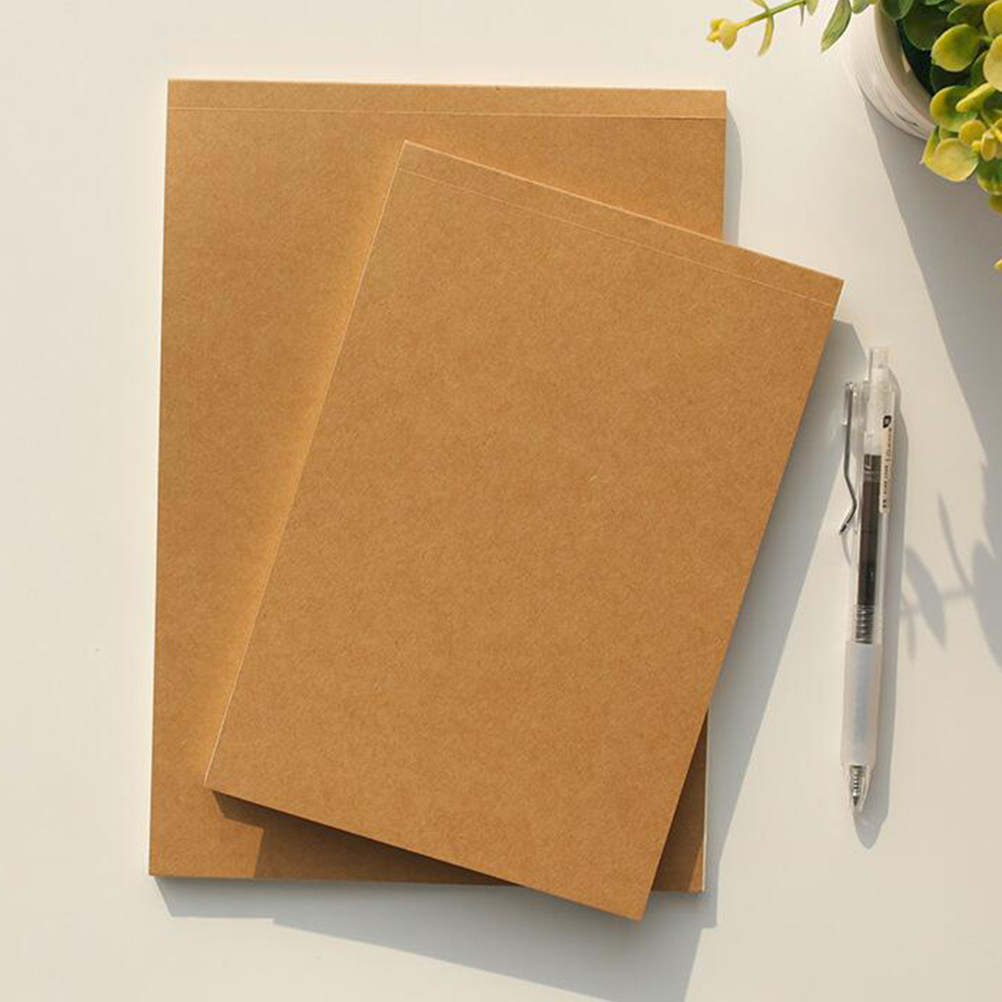 Interior Design Journal - Kraft Paper Notebook S Size Blank