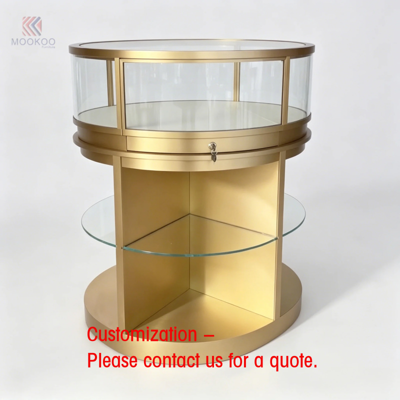 Interior Designer - custom.Gold Shop Interior Design Wangdian Showcase