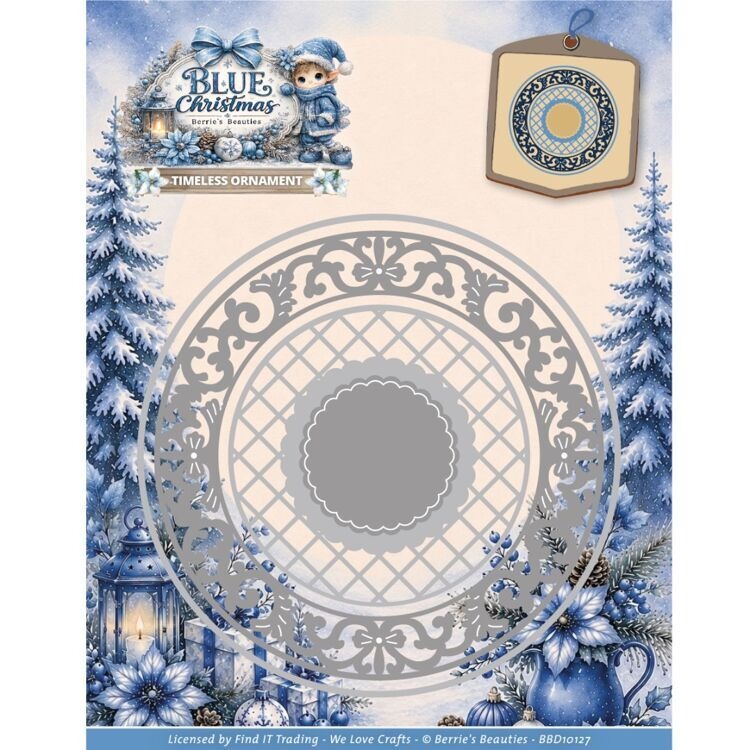Blue Christmas Winter Serenity - огляд і ціна Interior Design Paper