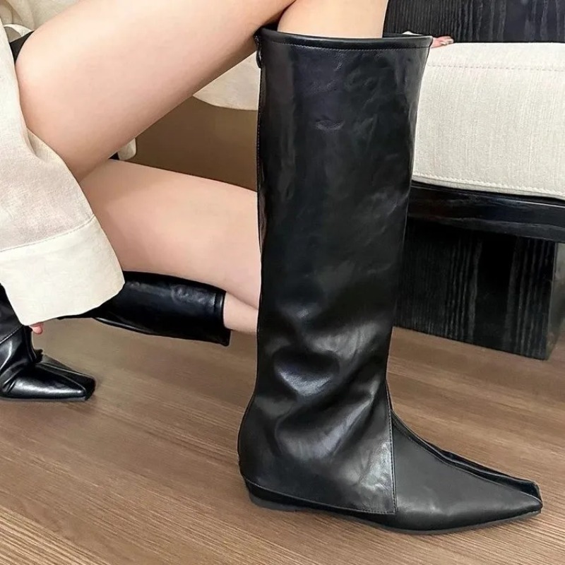 Flat Heel High Boots with Poin - огляд і ціна Interior Designer