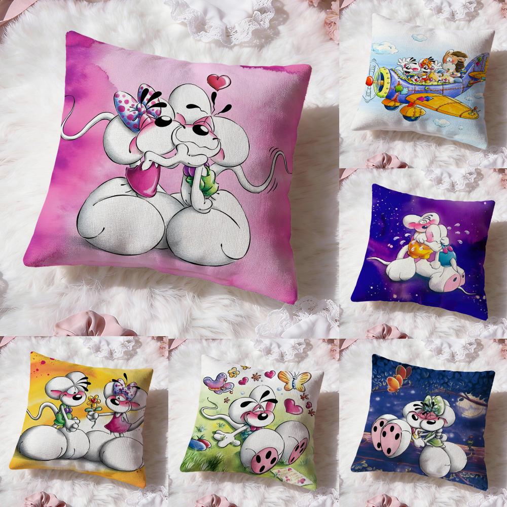 Cartoon D-Diddl Cushion Cover  - огляд і ціна Interior Design Course