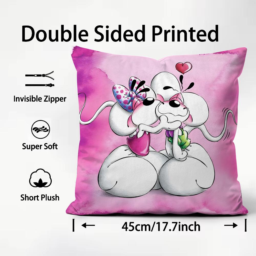 Cartoon D-Diddl Cushion Cover  - огляд і ціна Interior Design Course
