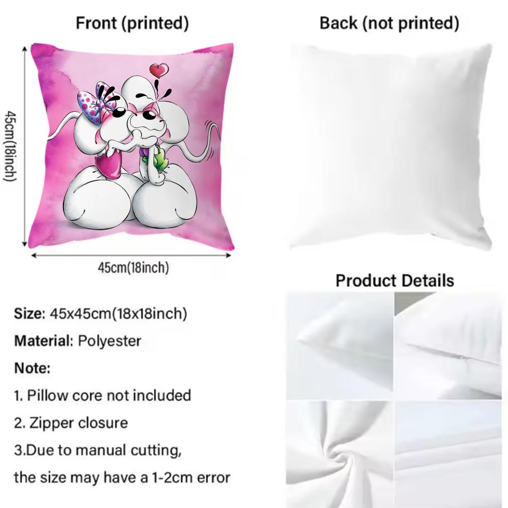 Cartoon D-Diddl Cushion Cover  - огляд і ціна Interior Design Course