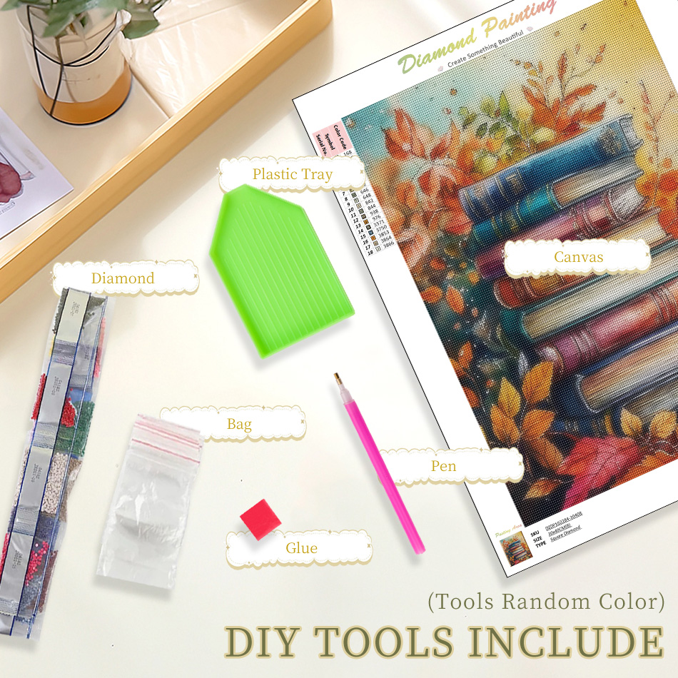 RUOPOTY Diamond Painting Kit A - огляд і ціна Interior Design Drawing
