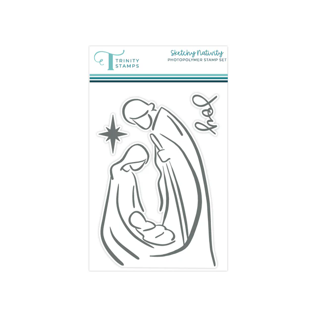 New 2024 Sketchy Nativity Chri - огляд і ціна Interior Design Paper