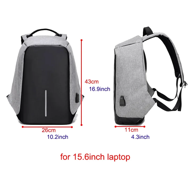 Anti-theft Backpack Bag 15.6 I - огляд і ціна Interior Design Journal
