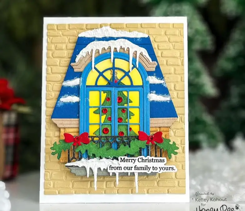 2024 New Christmas House Windo - огляд і ціна Interior Design Paper