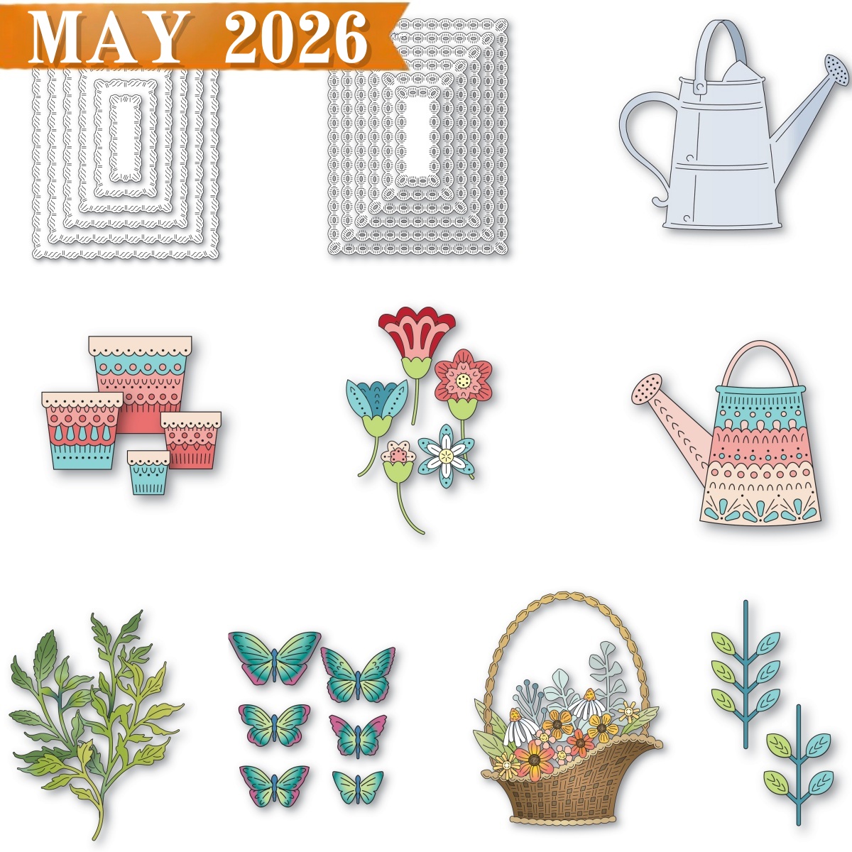 2026 Nordic Garden Metal Cutti - огляд і ціна Interior Design Paper