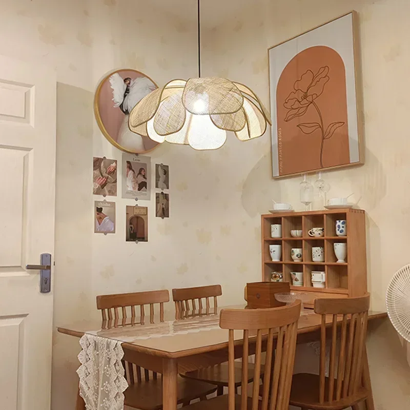 Japanese Rattan Flower Petal P - огляд і ціна Interior Design Zen Style