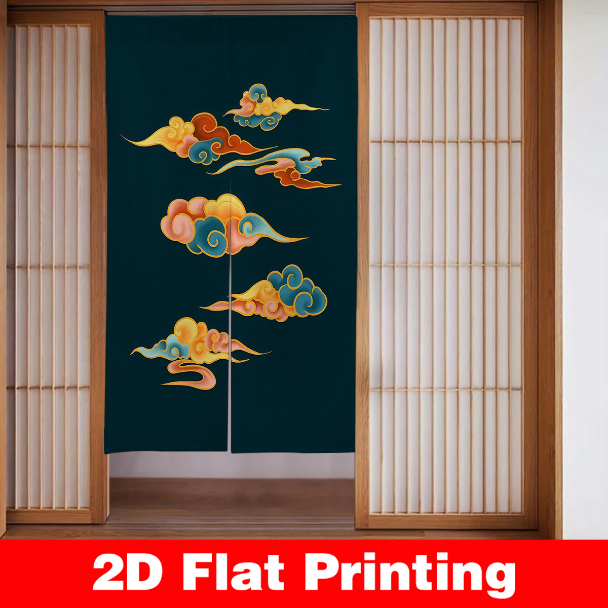 Japanese Door Curtain Screen D - огляд і ціна Interior Design Zen Style