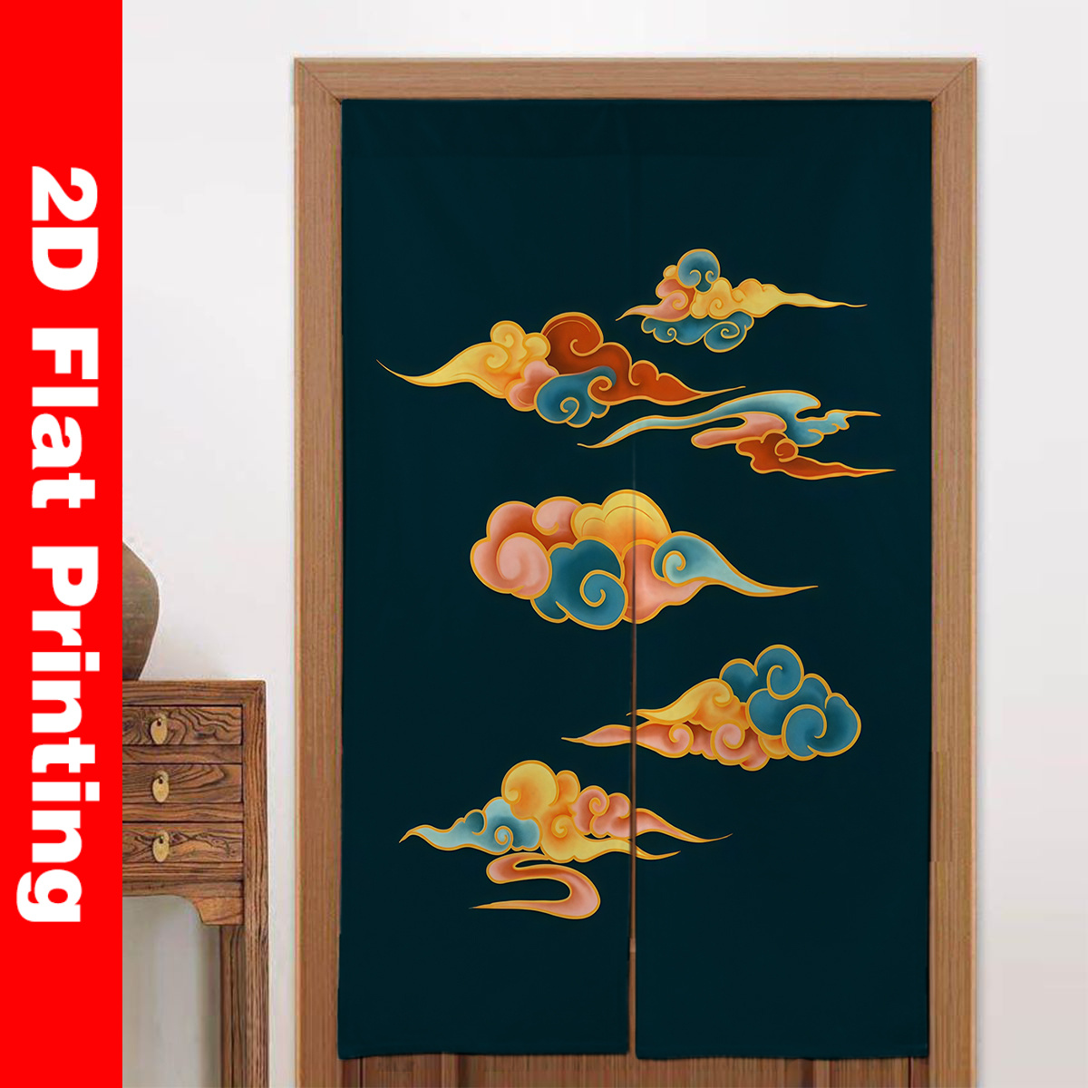 Japanese Door Curtain Screen D - огляд і ціна Interior Design Zen Style