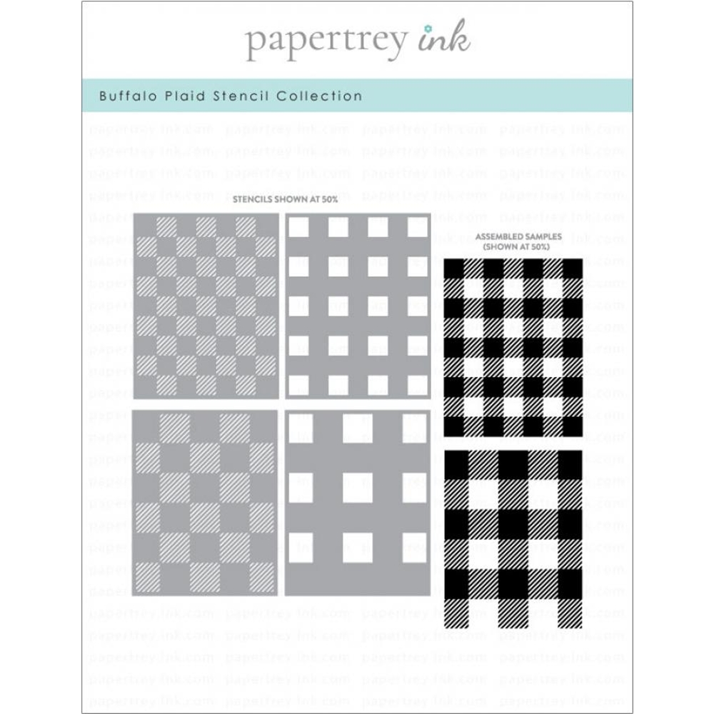 New 2023 Buffalo Plaid Stencil - огляд і ціна Interior Design Paper