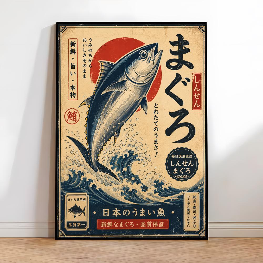 Vintage Japanese Fish Sushi La - огляд і ціна Interior Design Drawing