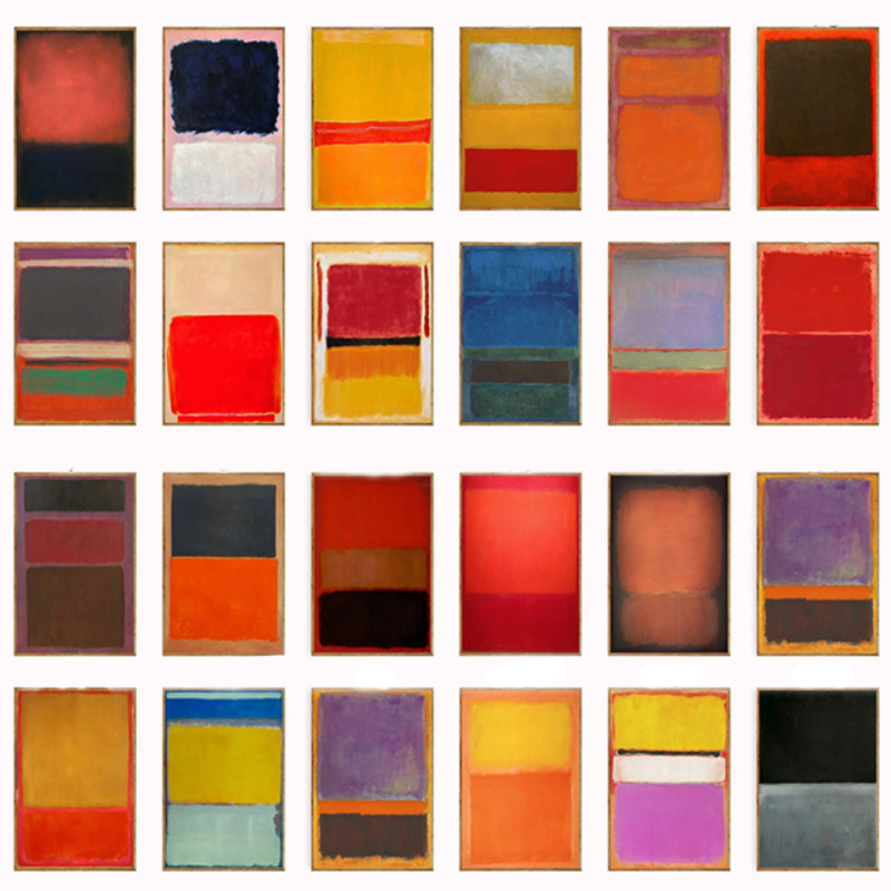 Wall Decor, Mark Rothko Poster - огляд і ціна Interior Designer